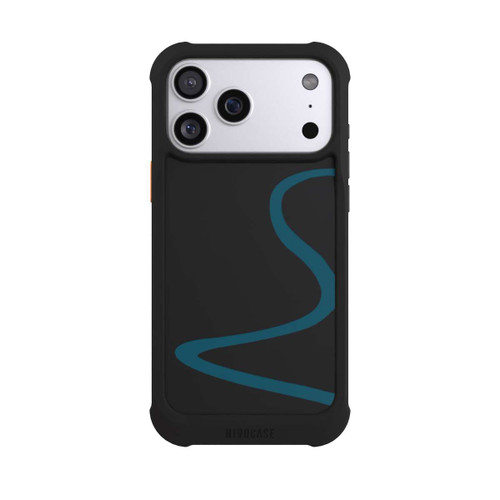 Apple iPhone 17 Pro Max NIVOmax Blaue Linie Transparent
