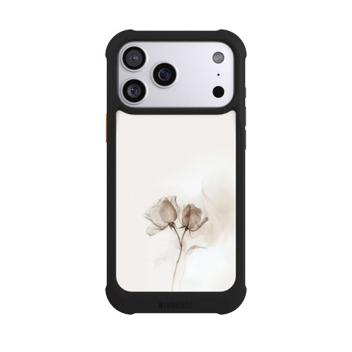 Apple iPhone 17 Pro Max NIVOmax Braune Rose Blume Nebel