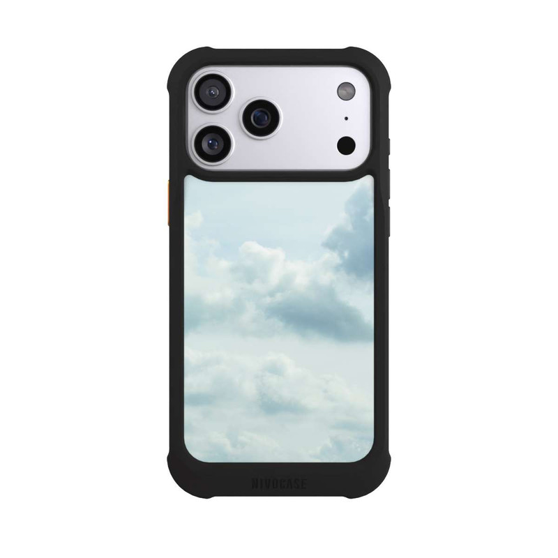 iPhone 17 Pro Max NIVOmax Pastel Blue Clouds