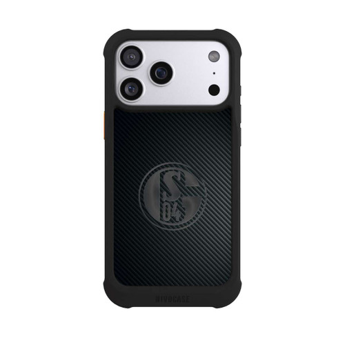 Apple iPhone 17 Pro Max NIVOmax Schalke 04 Carbon Look