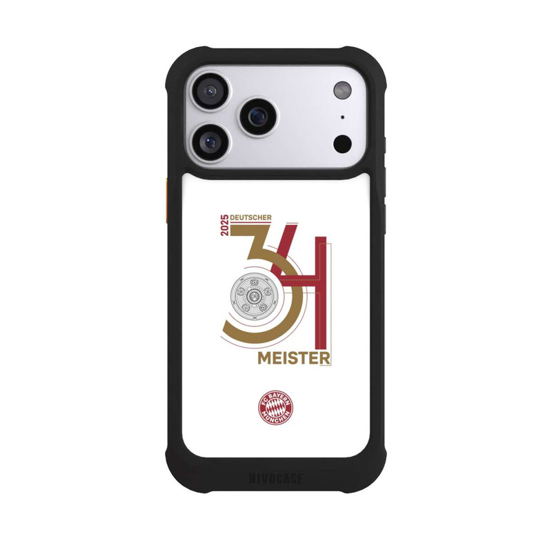 iPhone 17 Pro Max NIVOmax FCB Deutscher Meister 2025