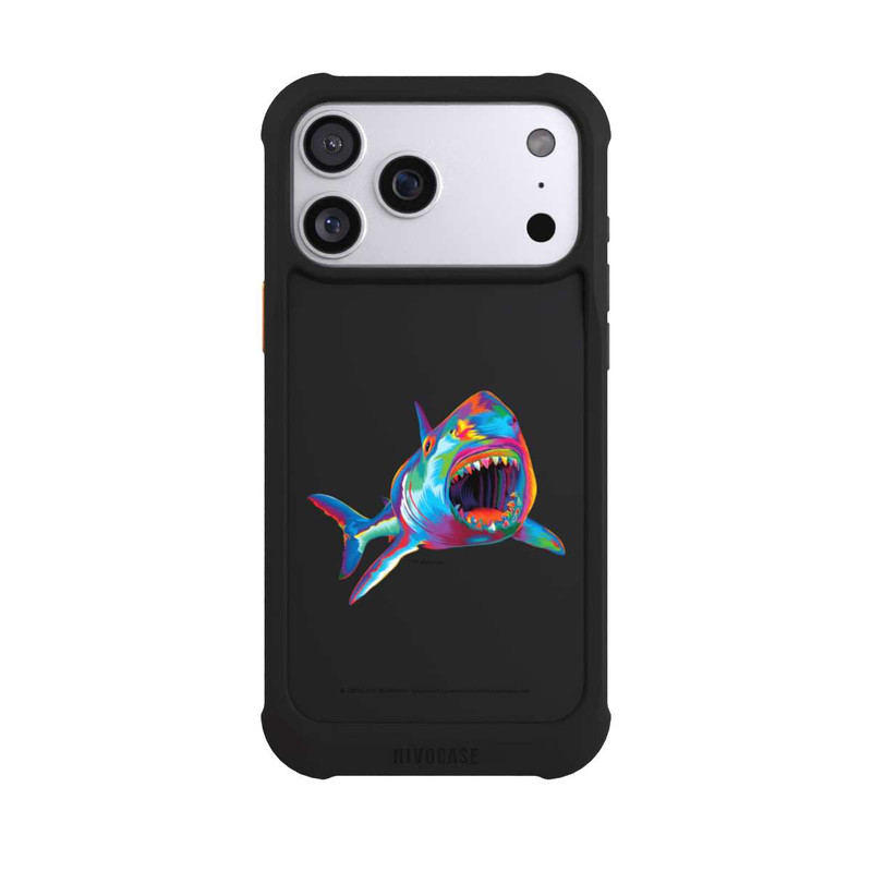 iPhone 17 Pro Max NIVOmax Shark Pop Colour transparent