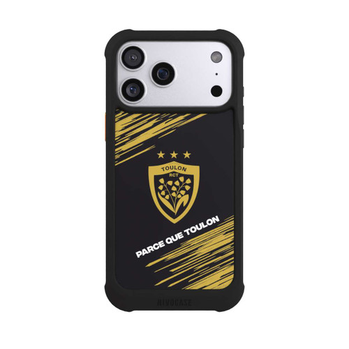 Apple iPhone 17 Pro Max NIVOmax RCT Logo Monochrome Doré