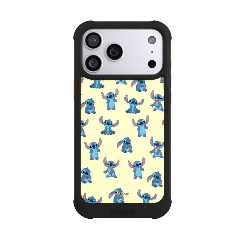 iPhone 17 Pro Max NIVOmax Stitch Faces Pattern