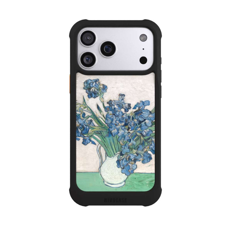 iPhone 17 Pro Max NIVOmax Irises, by Vincent Van Gogh