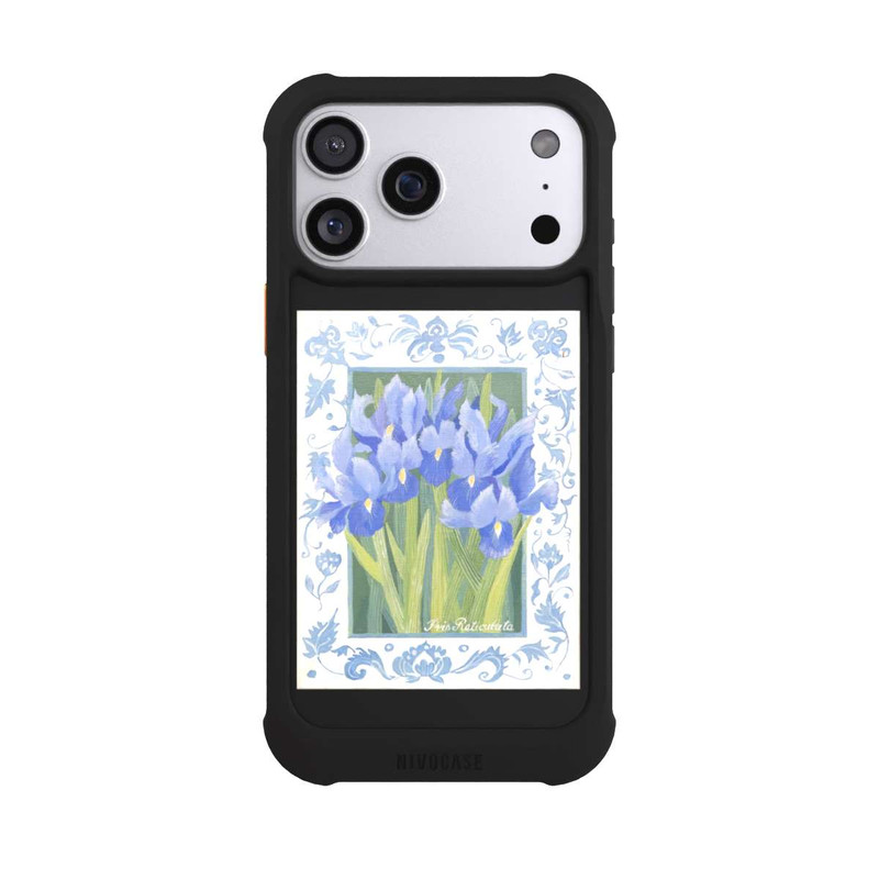 iPhone 17 Pro Max NIVOmax Blue Iris, by Jennifer Abbott