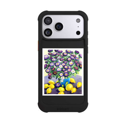 Apple iPhone 17 Pro Max NIVOmax Purple Asters and Lemons by Christopher Ryland