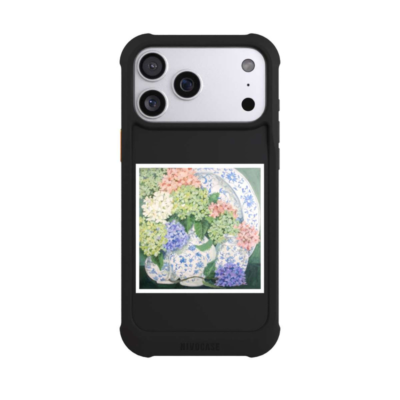 iPhone 17 Pro Max NIVOmax Hydrangeas by Jennifer Abbott