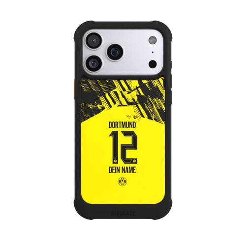 Apple iPhone 17 Pro Max NIVOmax BVB Trikot Personalisierbar 25-26