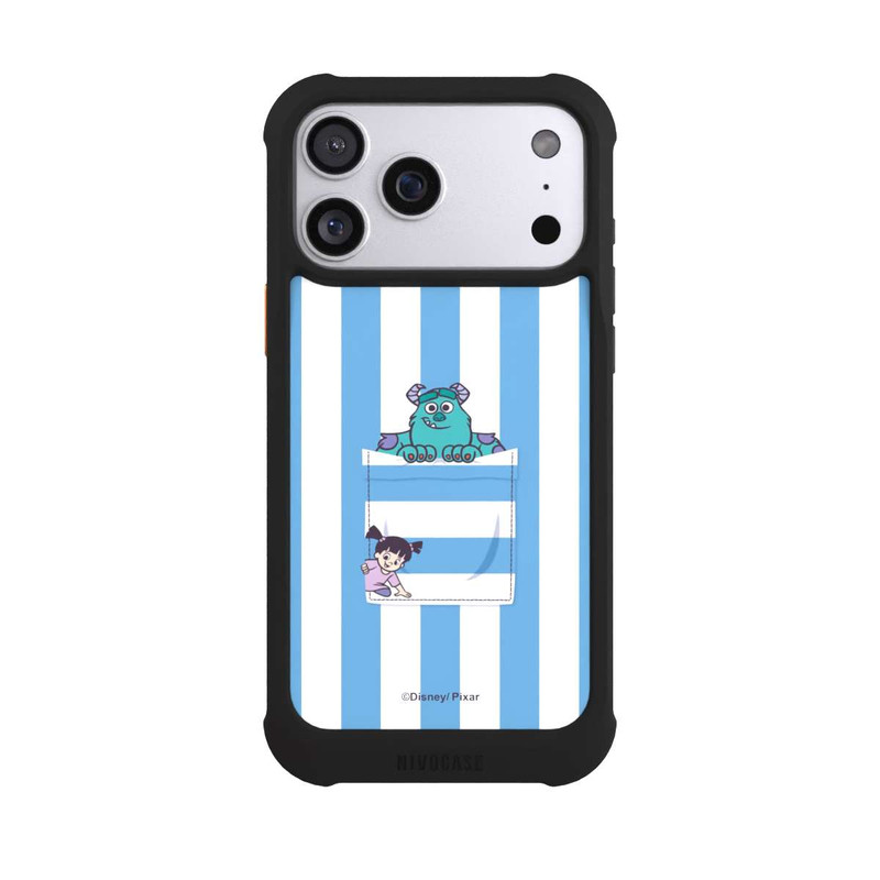 iPhone 17 Pro Max NIVOmax Monster AG Striped Pattern