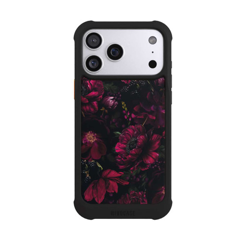 Apple iPhone 17 Pro Max NIVOmax Dunkle Rote Blumen Liebe