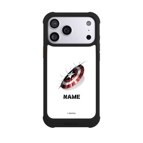 Apple iPhone 17 Pro Max NIVOmax Captain America Shield Personalisierbar