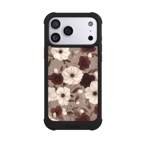 Apple iPhone 17 Pro Max NIVOmax Negative Flower Bordeaux White with AI