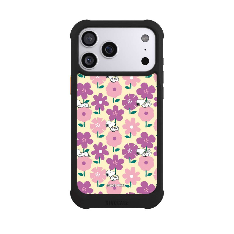 iPhone 17 Pro Max NIVOmax Peanuts Flower Pattern Yellow