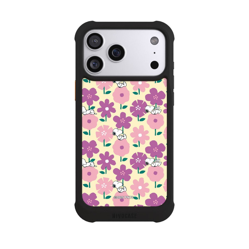 iPhone 17 Pro Max NIVOmax Peanuts Flower Pattern Yellow