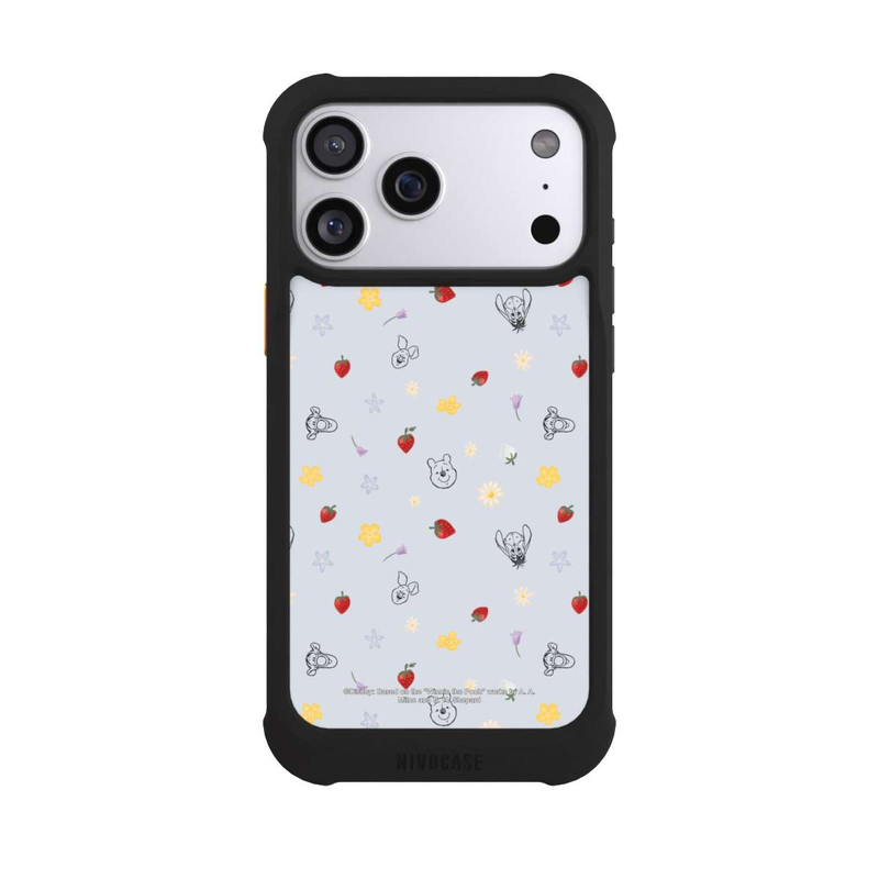 iPhone 17 Pro Max NIVOmax Winnie l'Ourson et ses Amis Fraise Bleu