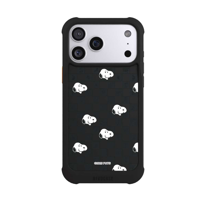 iPhone 17 Pro Max NIVOmax Snoopy Checked Pattern