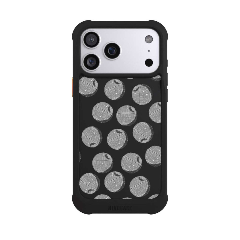 iPhone 17 Pro Max NIVOmax death-star-pattern-transparent
