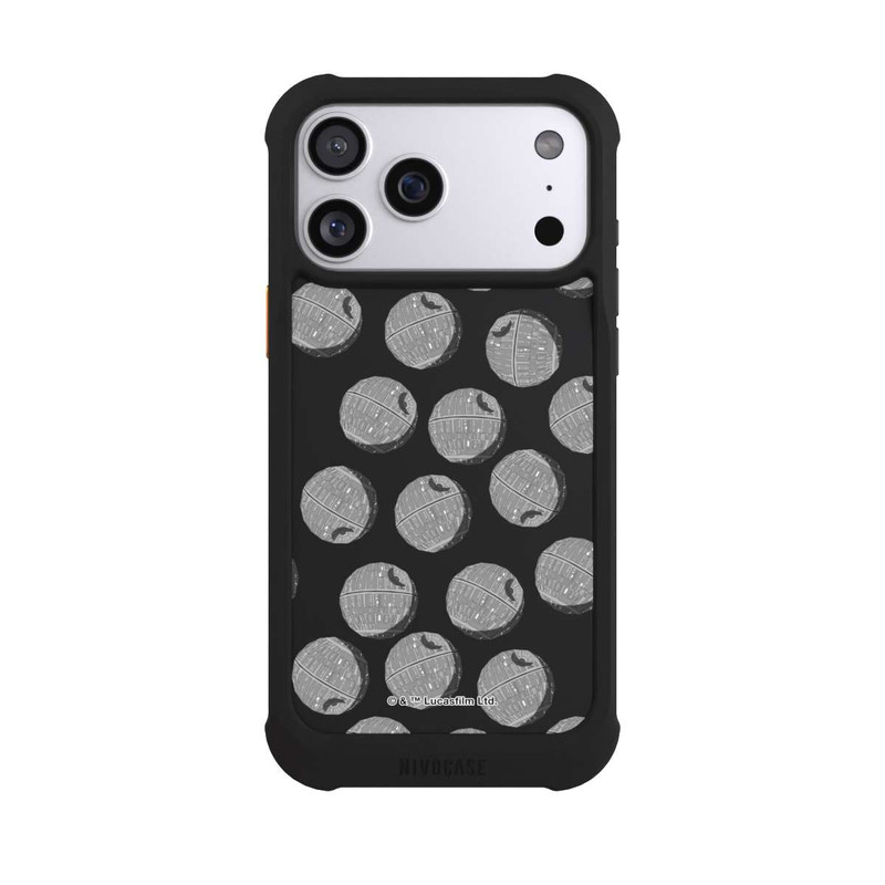 iPhone 17 Pro Max NIVOmax death-star-pattern-transparent