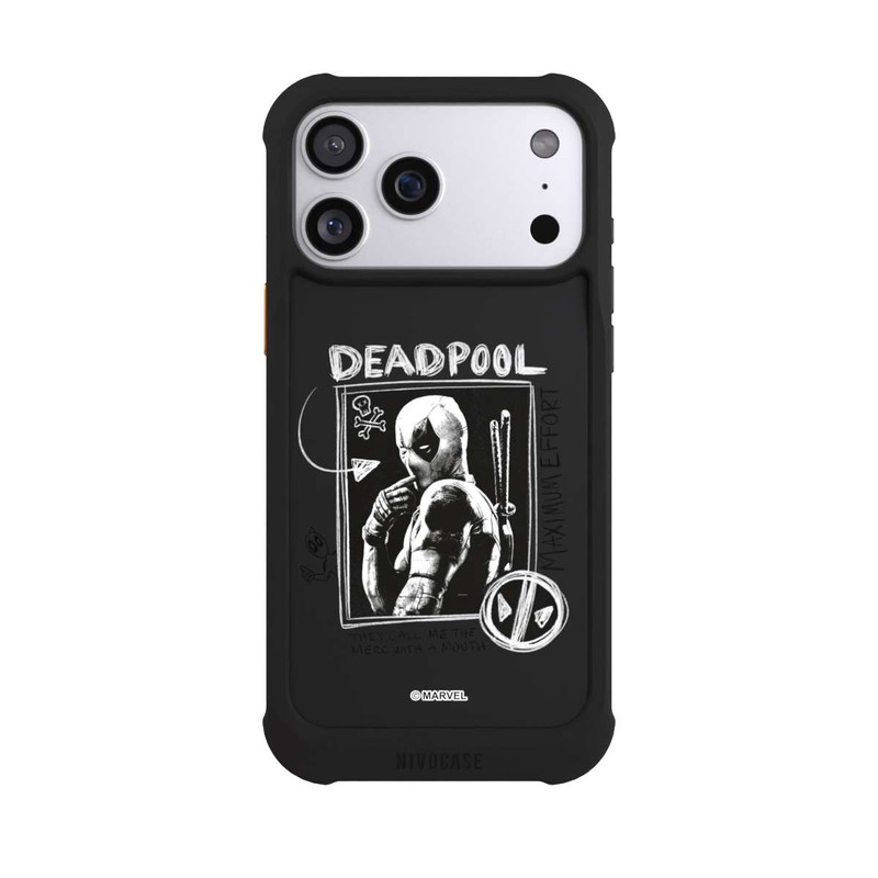 iPhone 17 Pro Max NIVOmax Deadpool Transparent