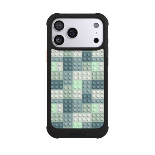 Apple iPhone 17 Pro Max NIVOmax Green Blocks Pattern