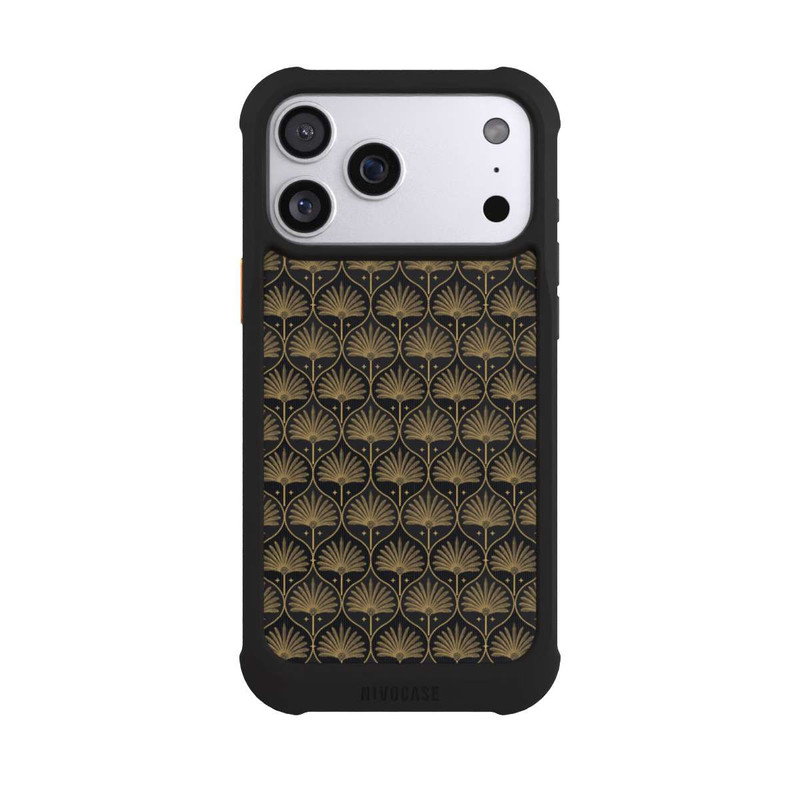 iPhone 17 Pro Max NIVOmax Art Deco Blätter