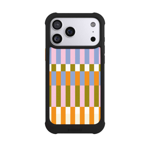Apple iPhone 17 Pro Max NIVOmax Thème à Carreaux Colorés et Audacieux