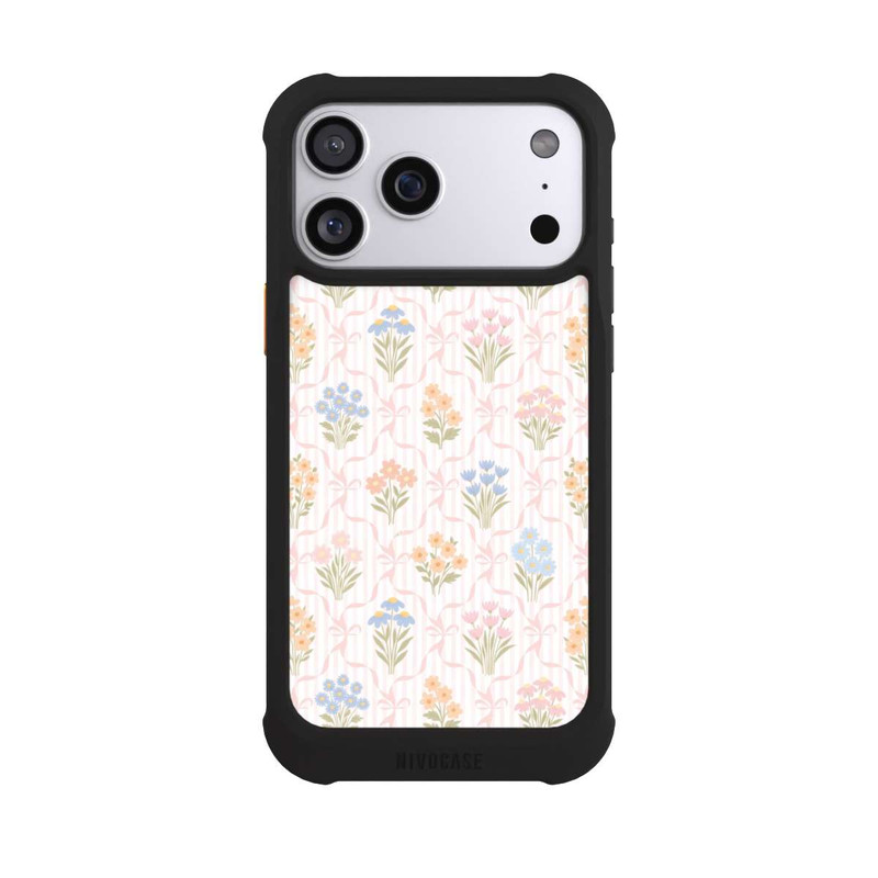 iPhone 17 Pro Max NIVOmax Vintage Frühlingsblumenstrauß im Cottagecore Stil