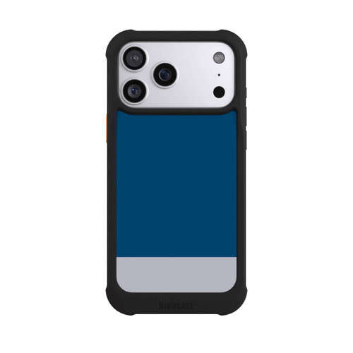 Apple iPhone 17 Pro Max NIVOmax Dunkelblau Grau Farbkombi