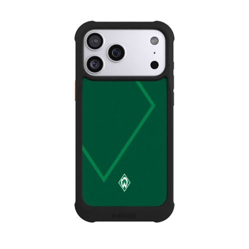 Apple iPhone 17 Pro Max NIVOmax Werder Green Diamond-shaped element