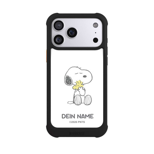 Apple iPhone 17 Pro Max NIVOmax Snoopy And Woodstock Cuddling Personnalisable