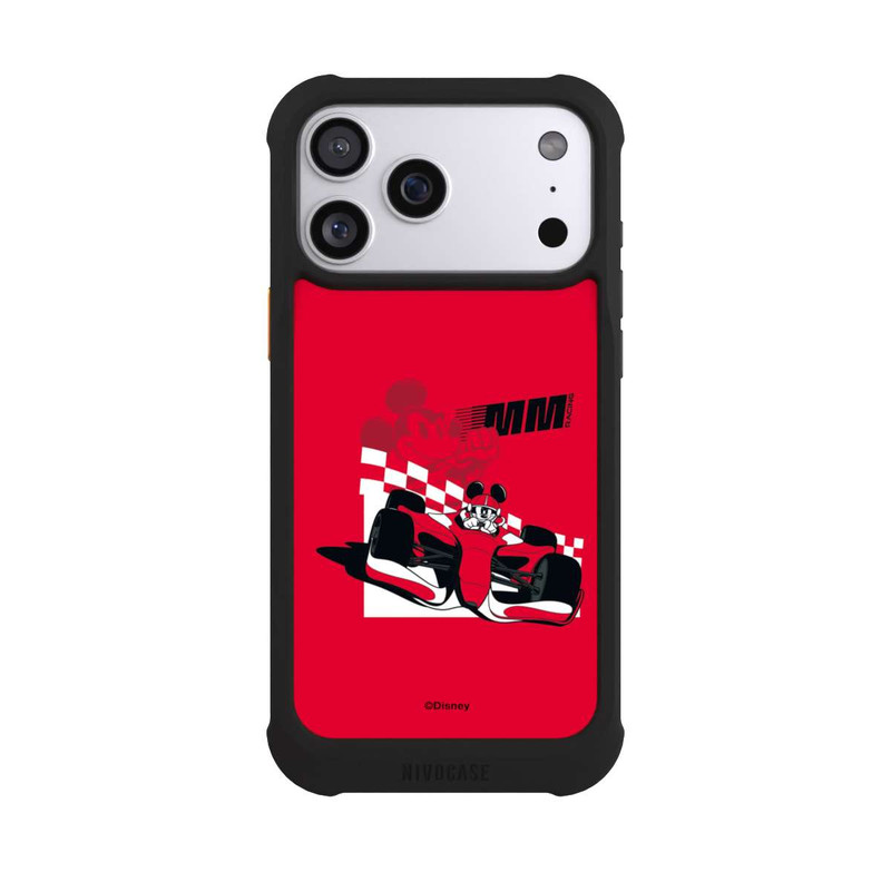 iPhone 17 Pro Max NIVOmax Mickey Mouse Rally Legend Red