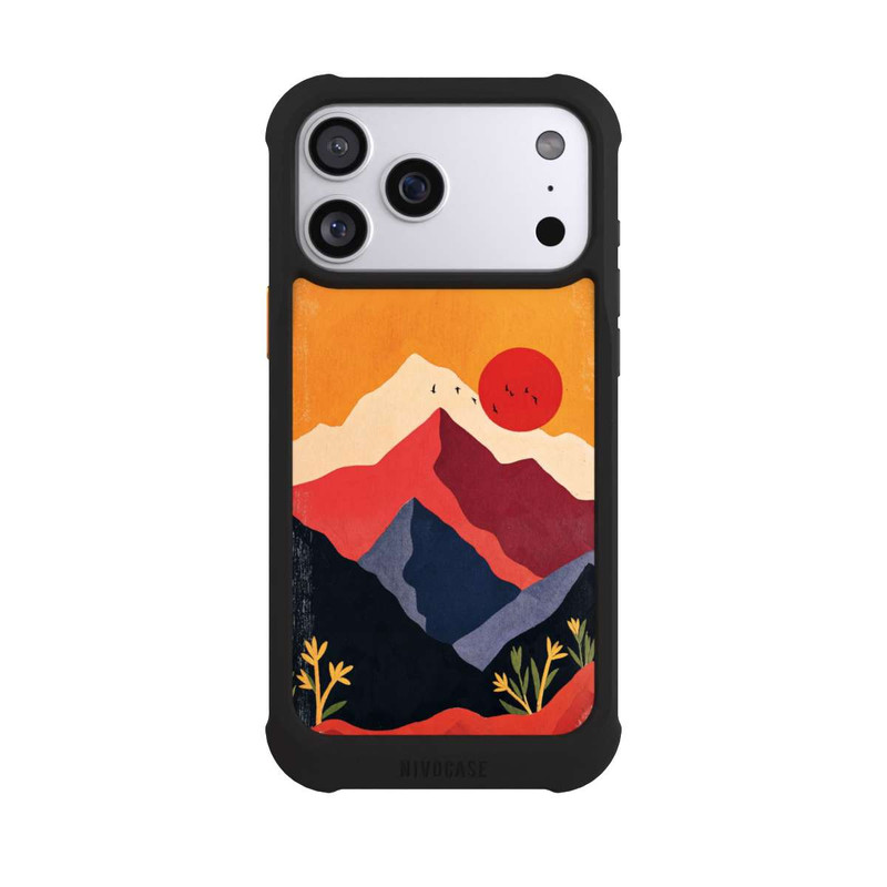 iPhone 17 Pro Max NIVOmax Les Alpes En Rouge 