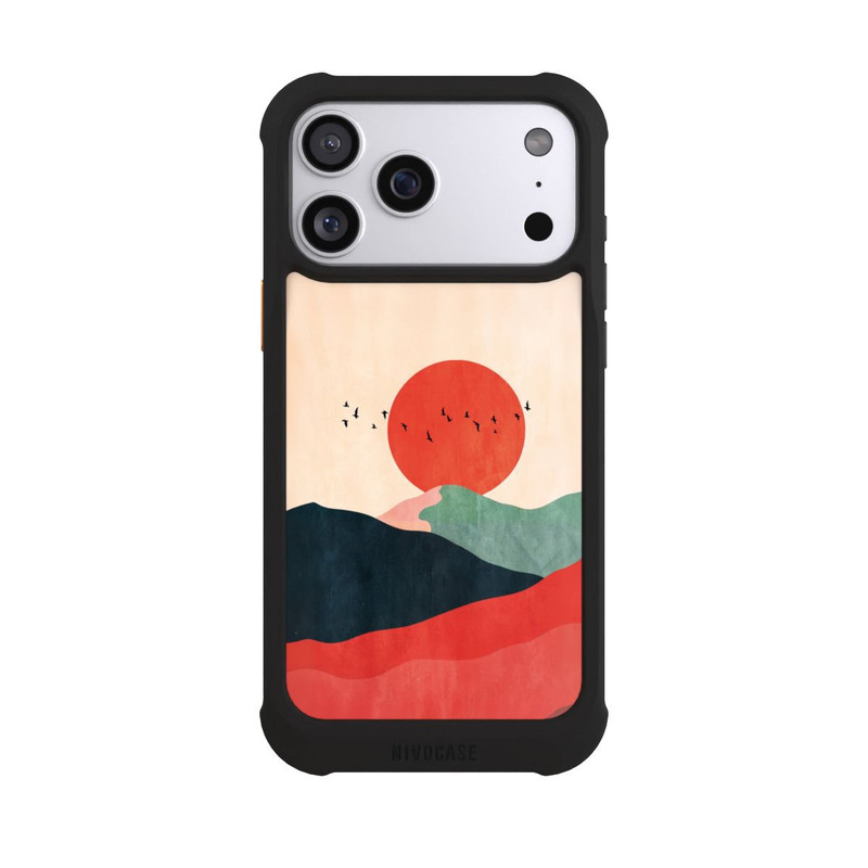 iPhone 17 Pro Max NIVOmax Zugvögel Kunst