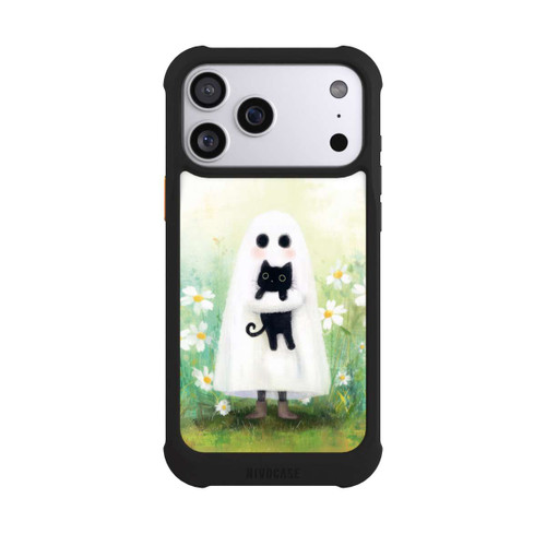 Apple iPhone 17 Pro Max NIVOmax Geist und Katze Halloween mit KI