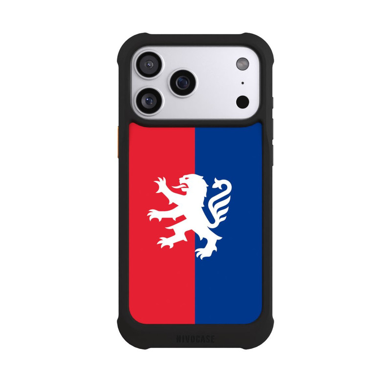 iPhone 17 Pro Max NIVOmax OL Lion red and blue