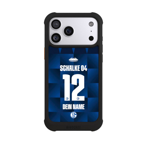 Apple iPhone 17 Pro Max NIVOmax Schalke 04 Trikot Personalisierbar 26-27