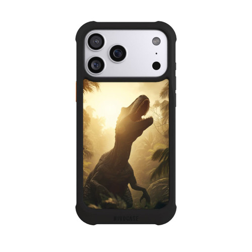 Apple iPhone 17 Pro Max NIVOmax Dinosaurier im Urwald mit KI