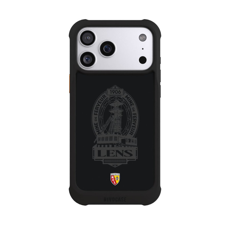 iPhone 17 Pro Max NIVOmax RC Lens Mine de Ferveur Emblem black