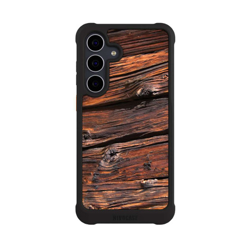 Samsung Galaxy S25 FE NIVOmax Verwitterte Holzplanken