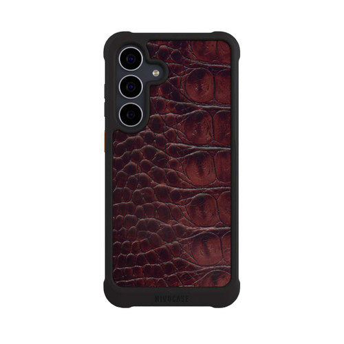 Samsung Galaxy S25 FE NIVOmax Cuir de Crocodile