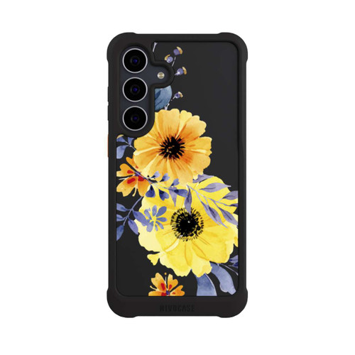 Samsung Galaxy S25 FE NIVOmax Gelbe schwedische Blumen