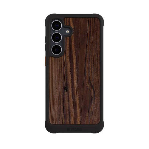 Samsung Galaxy S25 FE NIVOmax Maserung Holzlook