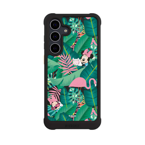 Samsung Galaxy S25 FE NIVOmax Minnie Summer Palmblätter ohne Hintergrund
