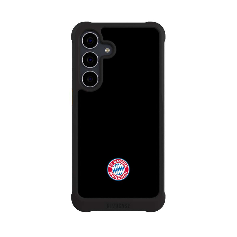 Galaxy S25 FE NIVOmax Classic FCB Logo - colorful on black