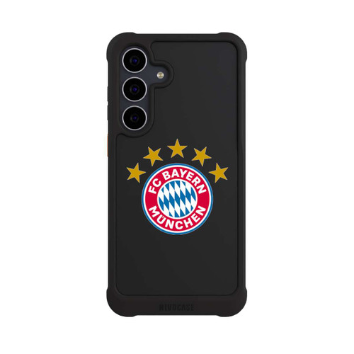 Samsung Galaxy S25 FE NIVOmax FCB Logo mit Sterne - ohne Hintergrund