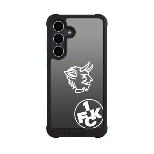 Samsung Galaxy S25 FE NIVOmax Teufelskopf FCK auf Schwarz