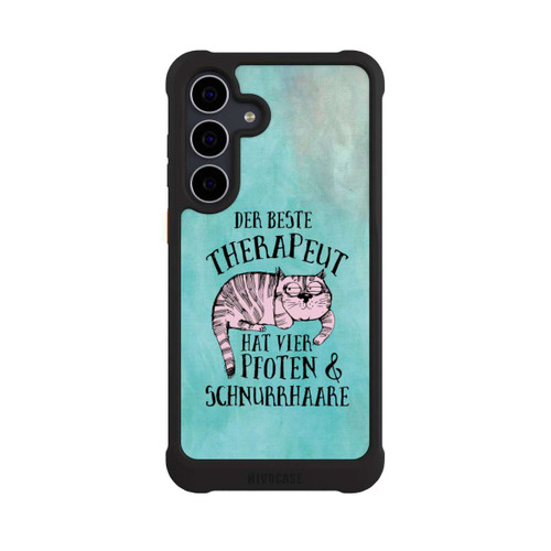Samsung Galaxy S25 FE NIVOmax Katze Therapeut