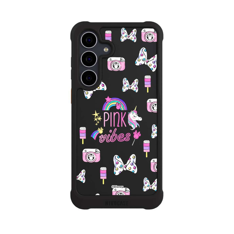Galaxy S25 FE NIVOmax Pink Vibes Transparent