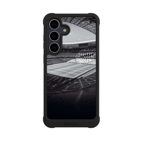 Samsung Galaxy S25 FE NIVOmax Stadion FC Bayern - Black White